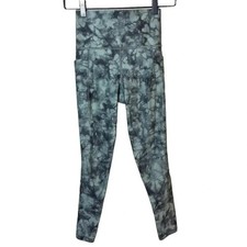 Athleta Women s XXS Salutation Stash Pocket II Printed 7/8 Tight Tie Dye