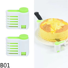 2Pcs/Set 5 Layers Cake Slicer Adjustable DIY Bread Knife Splitter Cutting Levele
