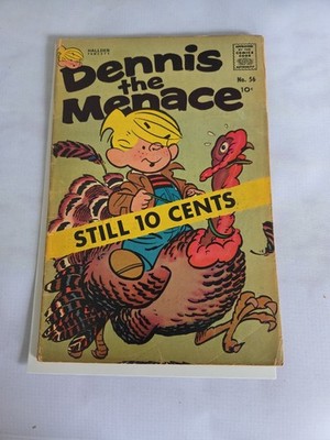 Dennis the Menace #56 (Fawcett Comics Hallden January 1962)