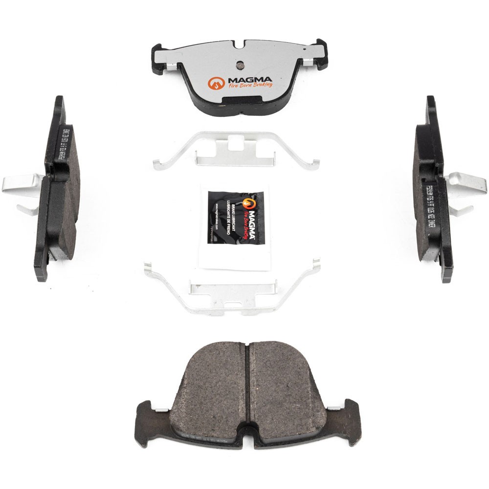 For Bentley Azure Continental BMW 745i 1999-2019 Magma Rear Brake Pad Set CSW