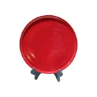 Large Red Fiesta Platter Serving Tray Perfect Color For Christmas