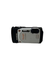 Olympus Stylus TG-860 Tough White Digital Camera 16MP ISO 125-6400 Tilt LCD