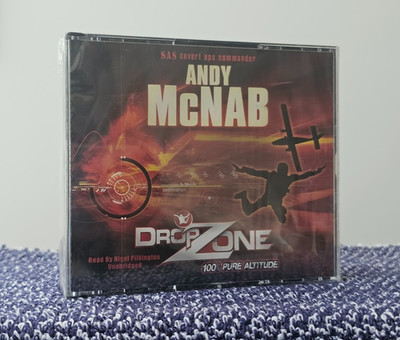 Andy McNab: DropZone - 6 CD Audiobook Unabridged Collection - New & Sealed