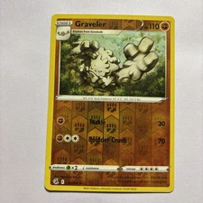 GRAVELER 136/264 FUSION STRIKE POKEMON REVERSE HOLO