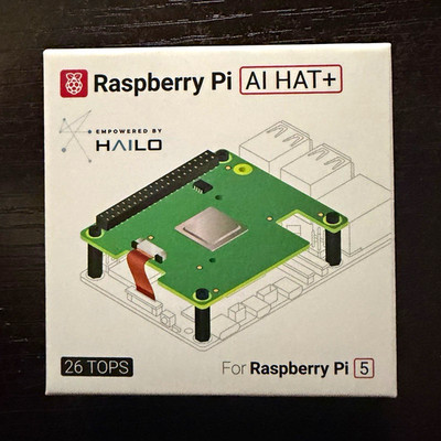 Raspberry Pi AI HAT+ AI Accelerator HAT+ 26 TOPS Hailo-8 for Pi 5