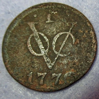 1776 Magic Keydate! Date of Independence! Colonial New York Penny Gelderland Cer