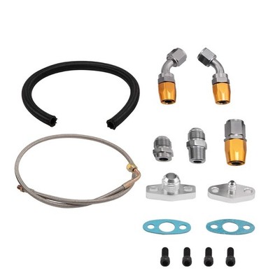 PanPセット Turbo Oil Feed Line & Drain Return Line For GT30 GT35 T3 GT3582