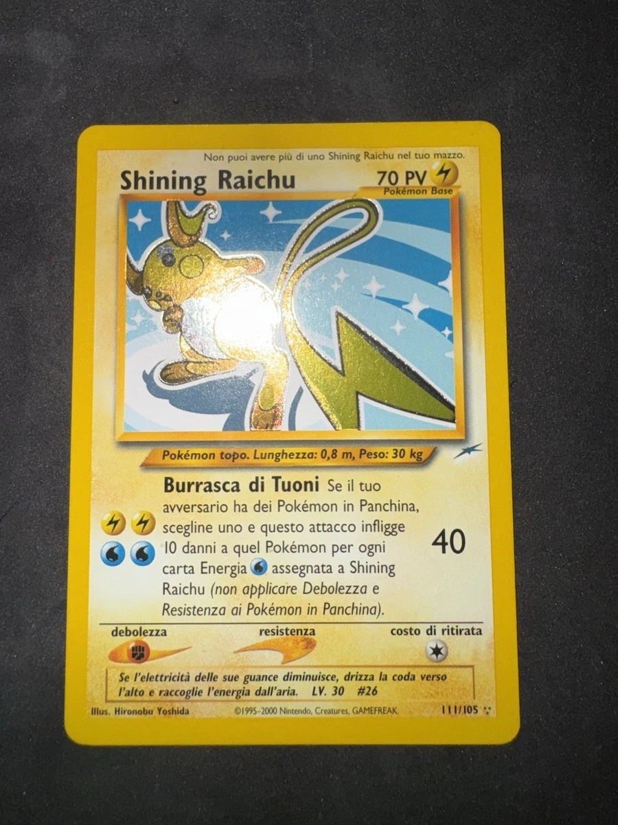 Shining Raichu for sale | eBay