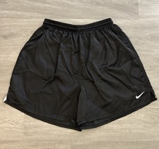 VTG Nike Silky Satin Glanz Athletic Dazzle Shorts Shiny Soccer Unlined Medium