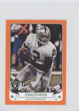 2013 Topps Magic Mini Orange Terrelle Pryor #326 o6n