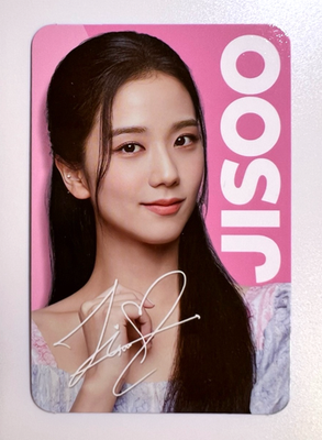 BLACKPINK JISOO [BLACKPINK X OREO Official Limited Photocard] / K