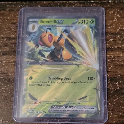 Pokemon Beedrill EX Holo Rare Evolutions 003/086 310 HP English Toriyufu