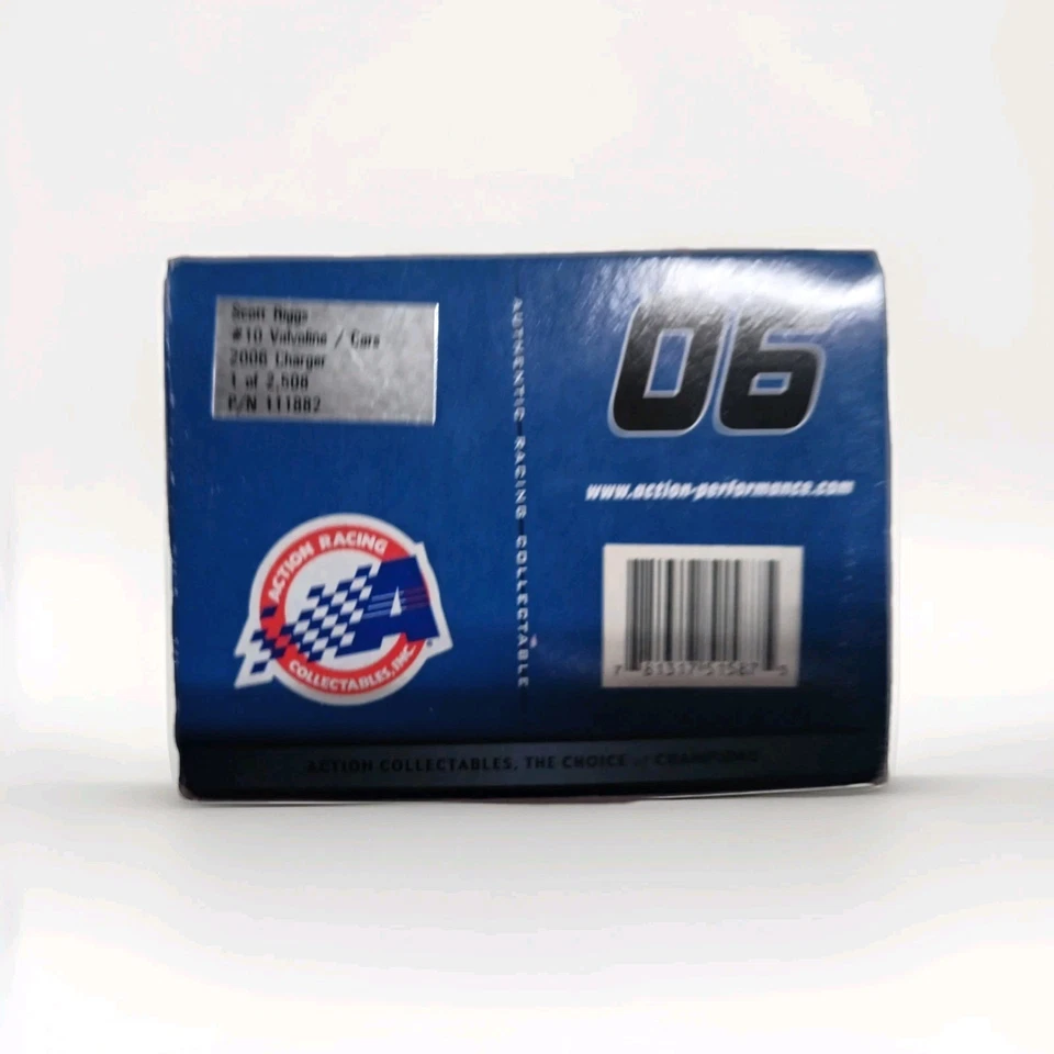 2006 Scott Riggs 1:24 Cars The Movie Valvoline Diecast Action Dodge - Image 2 of 2
