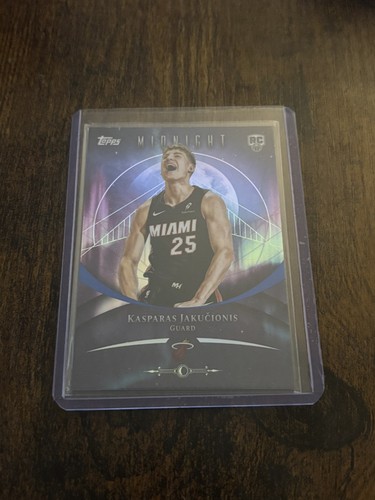 2025-26 Kasparas Jakucionis Topps Midnight Rookie #80