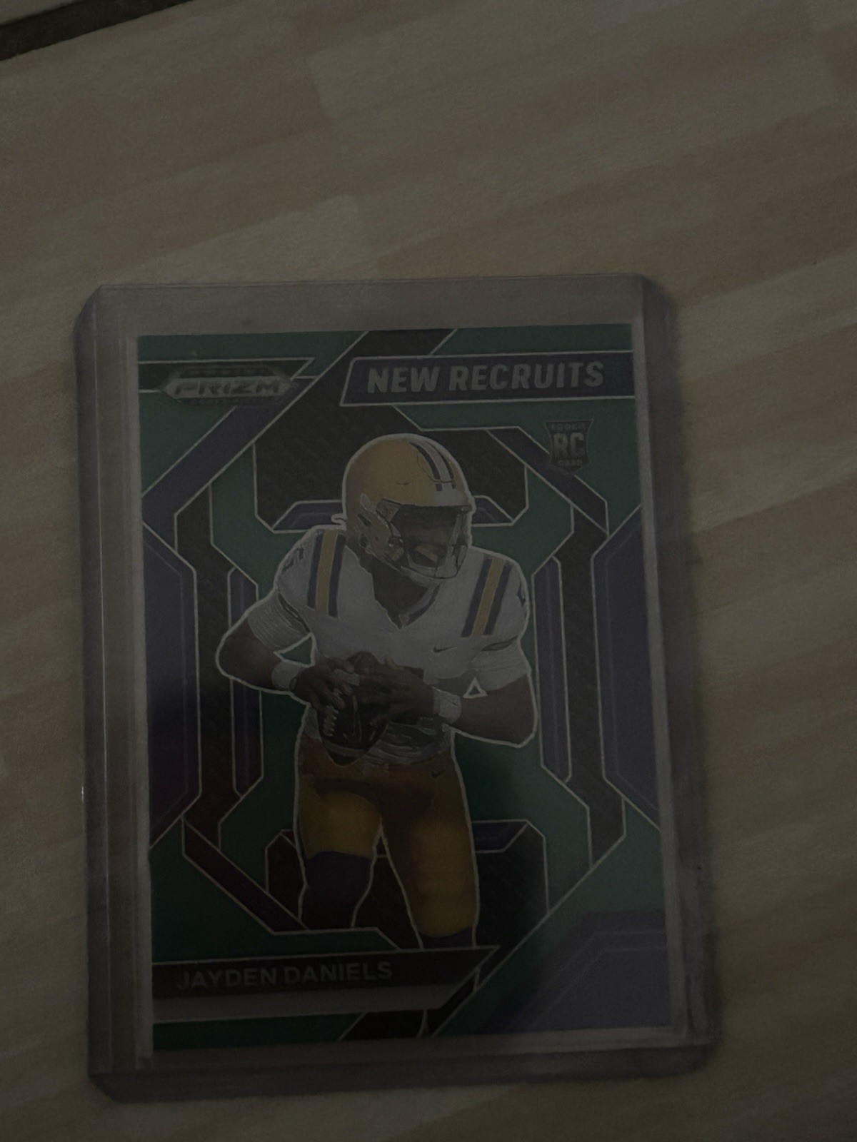 2024 Panini Prizm Draft Picks - New Recruits Jayden Daniels #NR-JDS Green Prizm