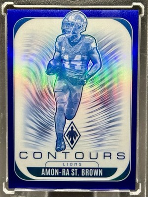 2025 Panini Phoenix - Contours Amon-Ra St. Brown /199
