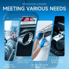 Industrial Inspection Camera 2 Inch HD Display Portable 5 Meters Cable 8mm Le UK