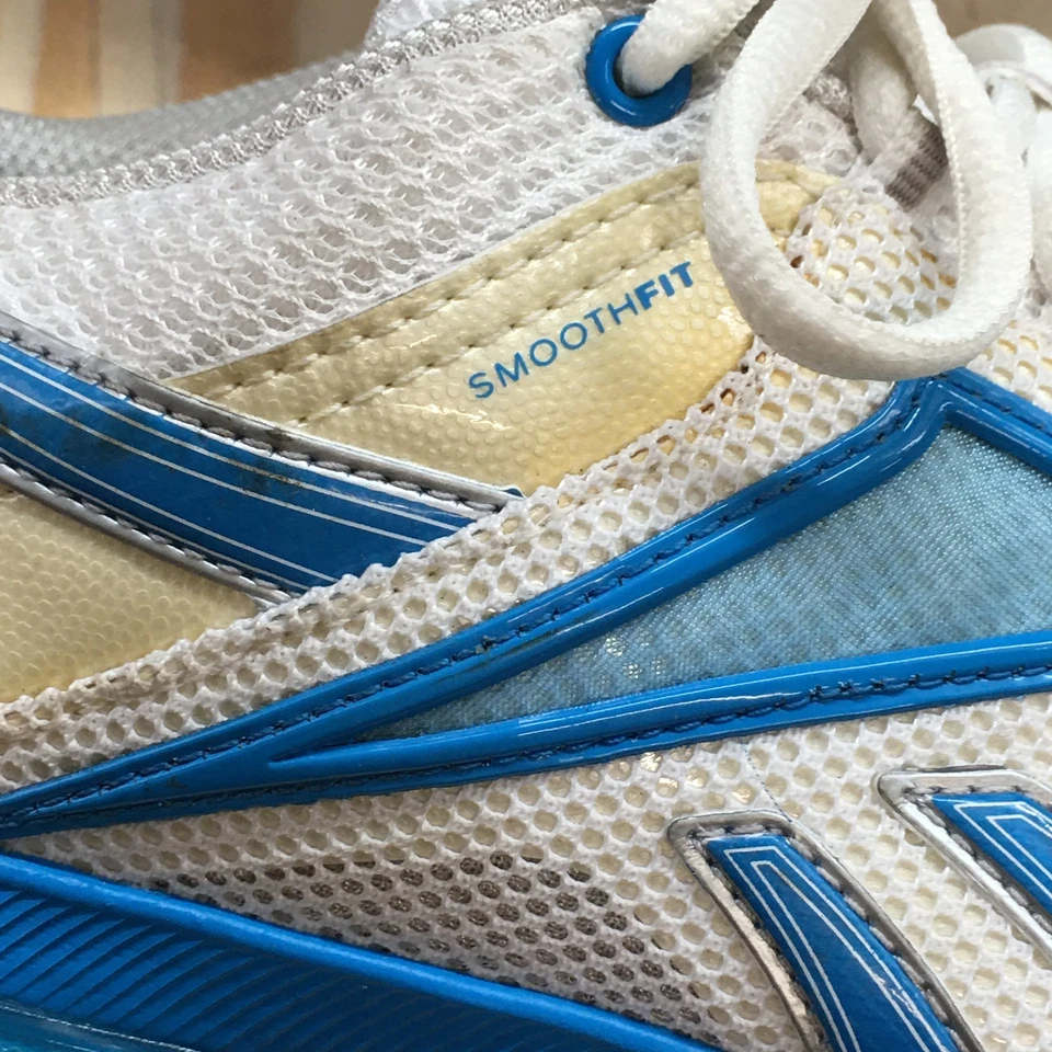 Reebok Shoes Womens 9 Easytone Walking Sneakers White Blue Mesh Lace Up V57032 - Image 2 of 4