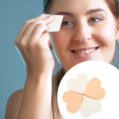 4 Pcs Makeup Schwämme Schwammpuderquaste -up -Schwamm Puff Für Die Stiftung