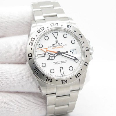 Rolex 226570 Explorer II with White Dial