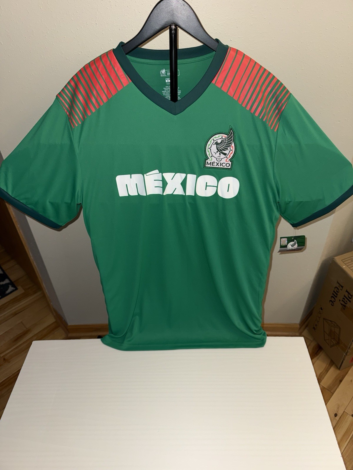 Men’s National Team Mexico World Cup Jersey Green Size Medium New With Tags