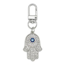 Evil Eye Keychains Hamsa Hand keychains Protection Charm Car Key Ring Bag Pur...