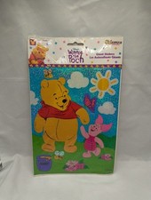 Winnie the Pooh Giant Prismatic Stickers Vintage Sandylion 1990  s