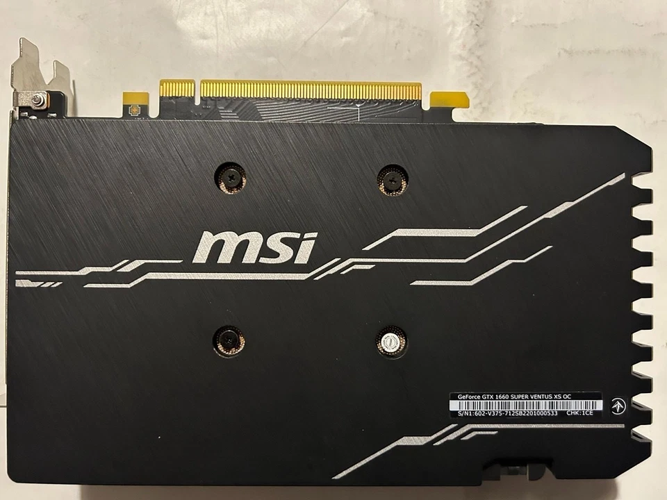🟢 Scheda video MSI GTX 1660 SUPER VENTUS XS OC 6GB GDDR - Immagine 4 di 4