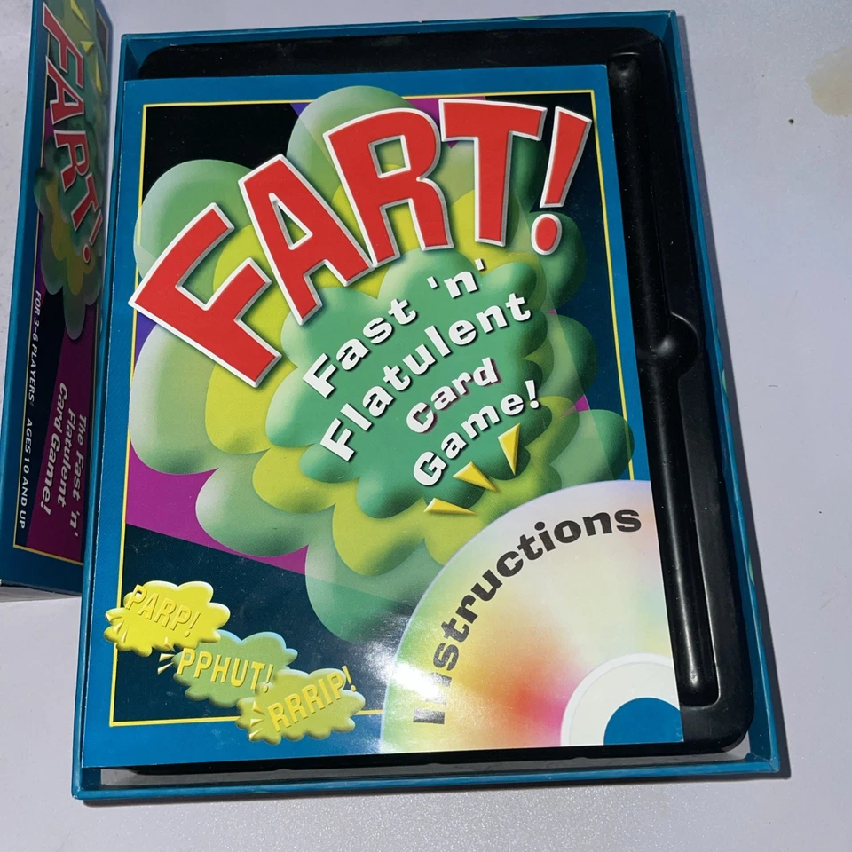 FART! The Fast 'n' Flatulent card game w/ Sound-Effects CD - Image 4 of 4