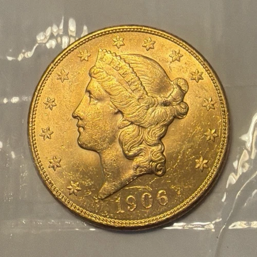 1906-S Liberty Double Eagle — photo from the most recent tracked eBay sale