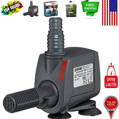 Eheim CompactON 1000 Submersible Aquarium Pump - Silent, 106 GPH Efficiency