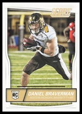 2016 Score #379 Daniel Braverman Western Michigan Broncos Football Card
