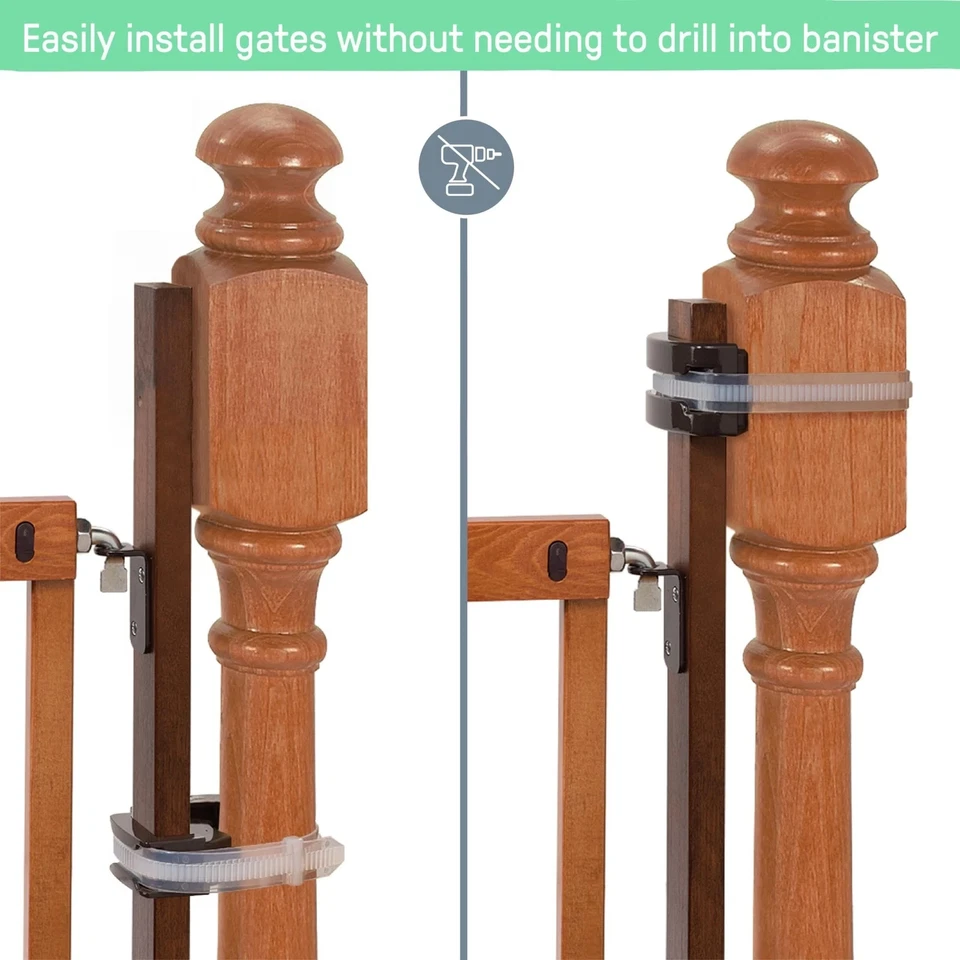 2 Summer Infant Banister to Banister Safety Universal Kit No Drilling Required - Image 2 of 4