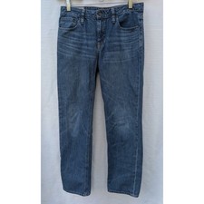 Polo Ralph Lauren Boys Slim Fit Straight Leg Jeans Sz 18 Cotton Medium Wash