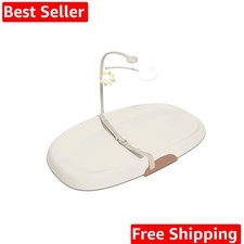 Baby Changing Pad Nursery Style Wipe-Clean Contoured with Cushioned Foam, Non...