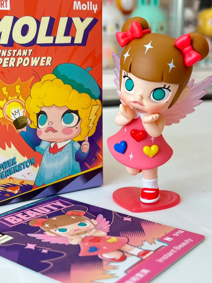Auténtico MOLLY My Instant Superpower Series Caja Ciega Figura Juguete Confirmado Foto 4 de 4