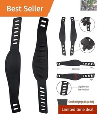 Exercise Bike Pedal Straps - 4pc Set for Optimal Performance & Comfort