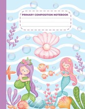 Primary Composition Notebook: Draw and Write Story Journal for Girls Grades K-2