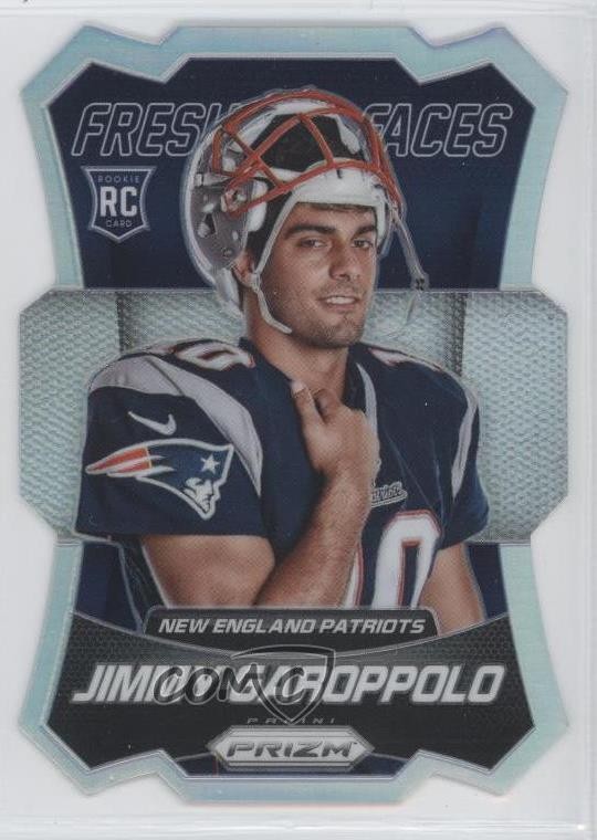 2014 Panini Prizm Fresh Faces Silver Prizm Jimmy Garoppolo #FF17 4k4