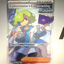 Pokémon Ciphermaniac's Codebreaking 198/162 SV05 Temporal Forces Ultra Rare Holo