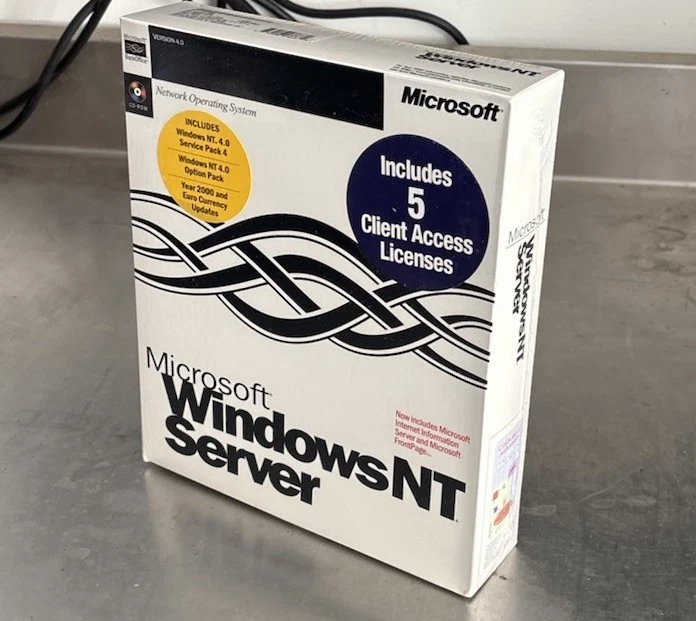 Microsoft Windows NT Server Operating System Software in English