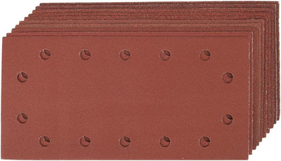 Silverline 538991 Klettschleifscheiben, gelocht, 115 x 230 mm, 10-tlg. Satz 2 x 