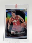 2024-25 Panini Prizm Black #145 Reed Sheppard RC Auto Silver Prizm Sealed