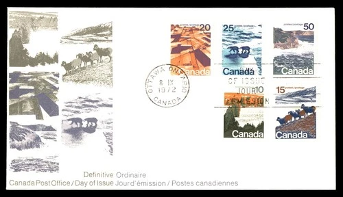 Mayfairstamps Canada FDC 1972 Scenery Combo First Day Cover aax_55117