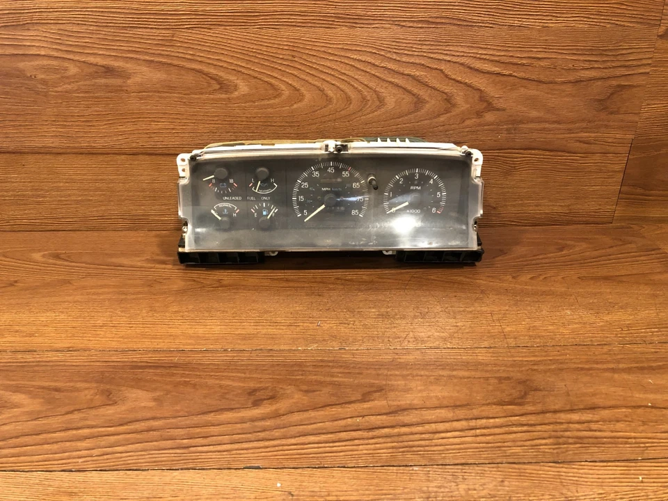 Ford F150 F250 F350 1987-1991 tablero cuadro velocímetro instrumento medidor OEM Foto 3 de 4