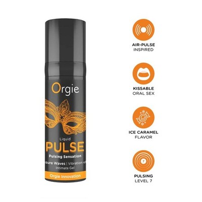   1330,00 /1L   15ml ORGIE Liquid  PULSE Stimulationsgel Gleitgel
