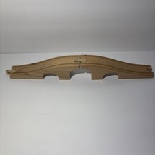 Wooden Railway Bridge / Overpass Train Track - 16" Span Thomas The Train 