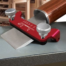 Honing Guide Jig Wood Chisel Sharpening Holder Small Aluminium Alloy Fixed Angle
