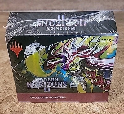 MTG Magic The Gathering Modern Horizons II Collector Booster Box Factory  Sealed | eBay