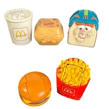 McDonalds Changeable Transformer 5 Vintage 80s 90s Happy Meal Toys Different